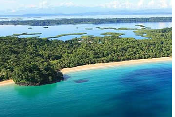 Île de Bastimentos à Bocas del Toro, Panama
